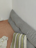南极人（Nanjiren）靠枕床上腰部靠垫床头靠背垫趴睡枕榻榻米沙发护腰靠抱枕床头靠垫 艾琳-绅士灰【可拆洗】 长180*厚20*高50cm 实拍图