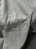 NASA GISS短袖衬衫男夏季潮流衬衣宽松休闲男士上衣外套 灰色 2XL  晒单实拍图