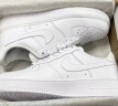 耐克（NIKE） Air Force 1 耐克空军一号纯白GS低帮运动休闲鞋 DH2920-111 DH2920-111 37.5 实拍图