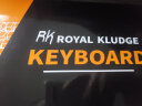 RK932 机械键盘2.4G无线蓝牙有线三模连接键鼠套装108键游戏办公全键无冲冰蓝背光精调卫星轴 白色(红轴)冰蓝光-2.4G+有线双模【店长推荐】 108键 晒单实拍图