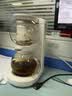 鸣盏养生壶闷茶电烧水壶玻璃花茶壶即热茶台一体机办公茶具套装泡茶器 0.5L /MZ-1151 实拍图
