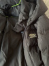 斯凯奇（Skechers）运动羽绒服男女同款耐脏紧身防寒棉服冬季保暖防风立领外套 碳黑 XL 实拍图