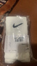 耐克（NIKE）男袜女袜 25新款运动袜透气短袜快干休闲跑步足球袜柔软篮球袜子 SX7676-100/三双装 M/24-26厘米/38-42码 实拍图