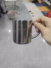 HUYO食品级316不锈钢水杯带盖幼儿园儿童杯防摔口杯定制带柄牛奶杯子 316儿童水杯【双层防烫】 200ml 实拍图