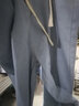 至涛裤子男秋季牛仔裤男直筒宽松潮牌秋冬季休闲长裤阔腿工装裤子男生 浅蓝色（松紧抽绳） XL ( 建议110-130斤可穿 ) 实拍图