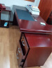 94027 主管办公桌老板桌实木贴皮油漆班台1.6米含侧柜 晒单实拍图