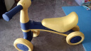 齐选儿童平衡车无脚踏四轮男女孩宝宝滑步车1-3岁小童小孩滑行溜溜车 王子蓝色滑行车 实拍图