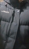 石墨烯棉服男士棉衣加厚保暖冬季休闲大码防风外套面包服带帽子 2858黑色 XL【体重90-120斤】 实拍图
