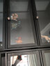 木马人手办展示柜子乐高亚克力展示架酒柜盲盒非玻璃陈列柜零食置物货架 黑色-三层70长（三面透明防尘） 实拍图