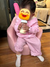 曼龙儿童沙发婴儿可爱卡通女孩男孩宝宝阅读小沙发坐凳太空舱座椅 悠悠兔沙发【适合8个月-6岁】 实拍图