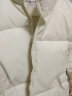 OLOEY2022年冬季新款加厚羽绒棉服女学生小个子韩版宽松保暖棉服外套潮 米白色 M 110-130斤 实拍图