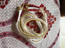YYAUDIO杨阳高端6N无氧铜镀银HiFi级音箱线2.5平方喇叭线香蕉头Y插音响功放连接线缆 喇叭线香蕉头对香蕉头【一对】 1米 实拍图