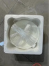 瓷秀源 纯白骨瓷碗家用饭碗汤碗面碗创意餐具简约瓷器可订制LOGO 7英寸面碗1个 实拍图