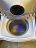 志高（CHIGO）脱水机甩干机烘干款 大容量甩干桶单脱甩干机小型迷你婴儿不锈钢内桶家用 10kg带烘干【不锈钢内桶加蓝光】（电脑款） 实拍图