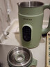 真米德国隔音破壁机家用小型多功能全自动免煮免滤迷你豆浆机微压真空新款料理机 绿色1000毫升12叶刀 不锈钢内盖 实拍图