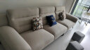 帕沙曼（pashaman）沙发 布艺沙发棉麻现代小户型客厅高靠背可置物乳胶沙发 1001PZ 2.8米 多人位[多色可选] 棉麻布:乳胶+2cm紫罗兰+竹炭海绵 实拍图