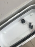 享家美  懒人拖把桶大口径手提清洁桶家用多用途折叠收纳大号便携地拖桶 可折叠加厚【底部带滚轮款46cm】 实拍图
