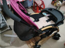 宝宝好 婴儿推车可坐可躺双向折叠婴儿车夏季冬季通用 可做摇椅 C3暗紫 实拍图
