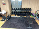 珈柔健身房橡胶地垫减震隔音地板运动地胶家用室内哑铃杠铃力量缓冲垫 环保复合50*50*2.0cm平底拼接款 实拍图