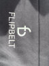 Flipbelt 美国飞比特运动跑步腰包腰带马拉松装备隐形手机包经典款酷碳灰M 实拍图