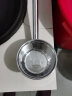 特美居304不锈钢汤勺长柄水舀水瓢汤勺盛水勺子打菜勺16cm*柄长43.5cm 实拍图
