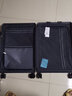 七匹狼行李箱小型20英寸登机箱品牌拉杆箱铝框结实万向轮密码旅行箱商务 墨绿色 24英寸 实拍图