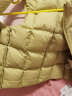 巴拉巴拉童装儿童马甲男童女童羽绒服2023冬季新款洋气小童外套潮 土灰绿40940（白鸭绒） 100cm(充绒量33g) 晒单实拍图