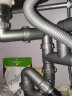 摩恩（MOEN）厨房洗菜盆下水管 厨卫水槽防反味连接管 双槽下水管带溢水SB021 实拍图