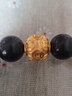 蒂蔻（Tico）足金大气招财貔貅黄金手链男3D硬金转运珠黑玛瑙手串生日礼物 实拍图