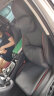 莫兰迪NAPPA皮汽车坐垫四季通用单片座垫主驾驶后排座椅垫子高端高级感 纳帕超纤皮座垫 1片装 雅致黑 晒单实拍图