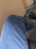 逸阳高腰直筒牛仔裤秋冬新款宽松显瘦原色烟管裤 冬款-深蓝色 26 /一尺九 实拍图