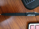 宝克（BAOKE）PC1828 0.5mm大容量中性笔办公水笔磨砂笔杆品质签字笔 黑色 12支/盒 实拍图