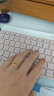 罗技（logitech）MK470无线键鼠套装薄膜键盘12个快捷按键10米覆盖办公设计师无限键盘鼠标套装台式笔记本电脑 【MK470】熊猫礼盒 粉色 实拍图