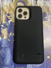 阿木木【直营正品】适用 iphone超薄充电宝手机壳苹果背夹式电池移动电源无线一体充电壳便携迷你 苹果12promax磨砂黑大容量【带支架】 实拍图