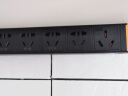 三拓 TS8207机柜PDU电源插座插排接线板16A输入8位16a输出国标孔SPD孔防雷模块2.5平方线芯4000W 实拍图