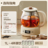 小熊（Bear）煮茶器煮茶壶 养生壶烹煮一体茶壶迷你蒸茶器 316L喷淋式不锈钢烧水壶黑茶茶具1升ZCQ-F10N7 实拍图