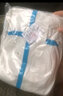 致尔康 防护服一次性连体连帽防粉尘 隔离衣防水养殖场喷漆工作服 蓝条连帽+长靴套3XL 实拍图