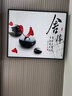柳莺花燕免打孔电表箱装饰画现代简约客厅餐厅挂画电闸箱配电箱遮挡壁画 流金岁月 55X45遮挡45X35 液压款 实拍图