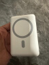 Mophie 磁吸无线充电宝5000mAh苹果14手机Magsafe移动电源兼容iPhone15充电 10000毫安USB-C磁吸充电宝|白 实拍图