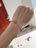 丹尼尔惠灵顿（DanielWellington）dw手链女 小双环手链 玫瑰金155mm时尚轻奢 生日礼物送女友 DW168 实拍图