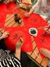 阿宝丽2026年万年红宣纸自写春联手写对联红纸书法空白洒金七言练习作业 实拍图