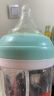 好孩子（gb）婴儿奶瓶 宽口径玻璃奶瓶天使饿魔系列260mL 浅绿 6个月+ 实拍图