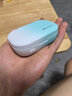 德国Mugle全自动声波隐形眼镜清洗器隐形眼镜盒子自动清洗美瞳清洗器超声波清洗机便携收纳盒美瞳盒 新款活力蓝标准款（更洁净） 实拍图