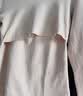 婧麒孕妇保暖内衣上衣秋衣秋裤套装月子服加绒秋冬产后哺乳睡衣女 肤色套装 L 实拍图
