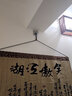 米乐奇粘贴片免打孔墙上背胶贴无痕卡扣吸盘粘胶强力固定置物架贴片挂钩 银色-支持多种挂件【5个装】 实拍图