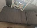 欧莱特曼（oulaiteman） 3D高分子床垫乳胶折叠床办公室午休午睡床卧室床孕妇休息陪护床 【3D】三明治网眼灰色 80x192x35cm 实拍图