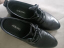 奥康官方男鞋 韩版英伦男士潮流新款牛皮商务正装皮鞋婚鞋 黑色 42 实拍图