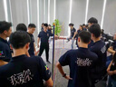 釉郝印夏季工作服定制polo工衣t恤订短袖文化衫印字logo定做广告衫刺绣 【B-赛络纺衬衫领】藏青 3XL 实拍图