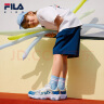 FILA斐乐儿童童鞋2024夏季中大童男童儿童复古跑鞋跑步鞋 晒单实拍图