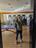 Levi's李维斯情侣同款休闲简约防寒保暖户外无帽排骨羽绒服外套 绿色 XL 实拍图